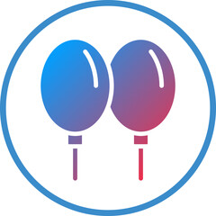 Sticker - Vector Design Balloons Icon Style