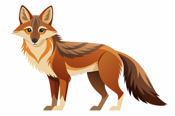 Wall Mural - coyote cartoon vector illustration