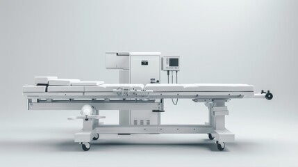 Wall Mural - Spinal decompression machine, for back therapy.