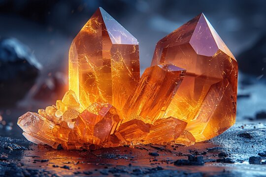 3D crystal 
