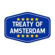 Treaty of Amsterdam symbol icon	