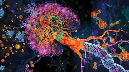Poster - Vibrant Visualization of Insulin Action in the Prefrontal Cortex Regulating Executive Function