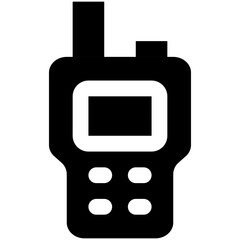 Sticker - walkie talkie icon