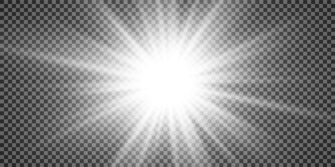 Wall Mural - vector illustration of abstract flare light rays