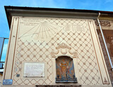 Fototapeta  - sundial in Tortona Alessandria Italy