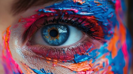 Poster - Develop paint brush strokes with varying opacities and transparencies, enabling