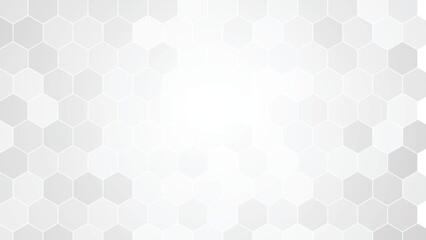 honeycomb shape vector abstract gray background. 4k vector background design