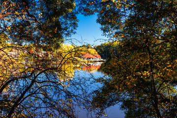 Canvas Print - Lake Daylesford in Victoria Australia