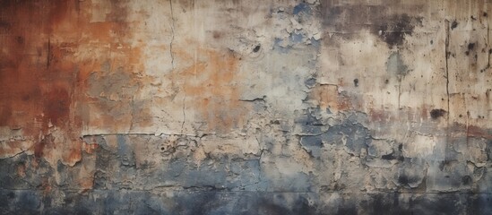 Wall Mural - A wall with a textured surface perfect for use as a background in images requiring copy space