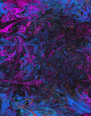 Fototapete - Colorful curvy lines, color waves, curve background design.