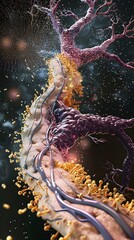 Poster - Intricate Visualization of Insulin s Impact on Neural Synaptic Pruning and Dendritic Spine