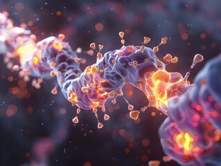 Poster - molecular animation of insulin s role in neuronal connectivity and synaptic transmission