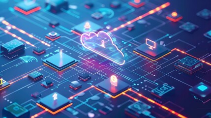 Poster - Integrating IoT with E-commerce, he automates inventory management, streamlining operations for rapid scalability in global markets.