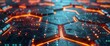 © SynthArt - A Futuristic Hexagonal Technological Background Sets The Stage For Innovative Concepts,High Resolution
