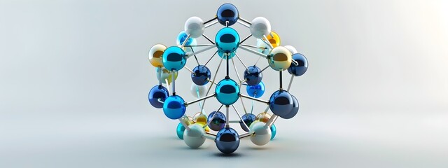 Poster - Molecular Diagram Illustrating Electron of Lanthanide and Actinide Series Elements