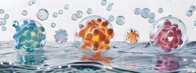 Poster - visualizing the intricate dance of atomic orbitals in molecular hybridization