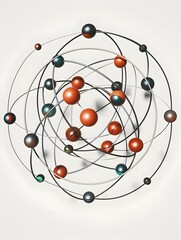 Poster - Electron Diagram of Transition Metal Atoms Illustrating Orbital Filling and Oxidation State