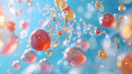 Poster - Visualizing the Formation of Chemical Bonds in Vibrant Molecular