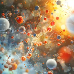 Poster - Captivating Visualization of Chemical Reactions Powering the Fundamental Energetics of Life