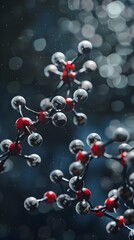 Poster - Molecular Structure of a Neurotransmitter Precursor Highlighting Conversion into Neurotransmitters