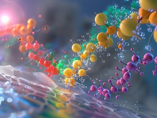 Poster - Multicolored Molecular Kaleidoscope of Ethereal Chemical Reactions and Energy Flows