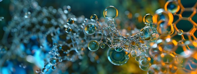 Poster - Visualization of a Micelle Structure Showing Lipid Molecule Arrangement in Aqueous Solutions