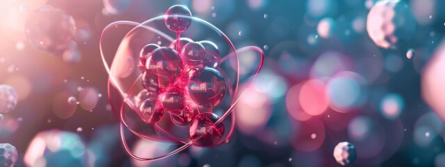 Poster - 3D Visualization of Technetium Atom for Medical Imaging and Research