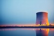 © Schneestarre - Nuclear power plant at riverside