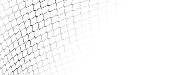 Mesh texture for fishing nets. Seamless pattern for sportswear or soccer goal, volleyball net, basketball hoop, hockey, athletics. Abstract net background for sports