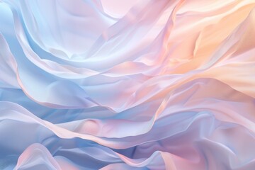 Poster - Close up shot of blue and pink fabric, perfect for textile backgrounds