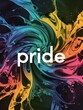 © KatBaid - Pride colourful rainbow splash background typography poster