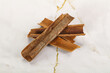Natural wild organic cinnamon aroma