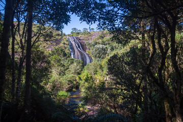 Wall Mural - paisagem da cascata  véu de noiva Morro da Igreja Urubici Serra Catarinense Serra Geral Santa Catarina