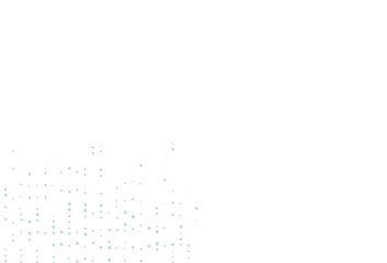 Fototapete - Light Blue, Green vector texture with rectangular style.