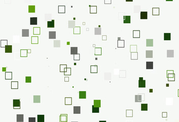 Poster - Light Green vector texture with rectangular style.