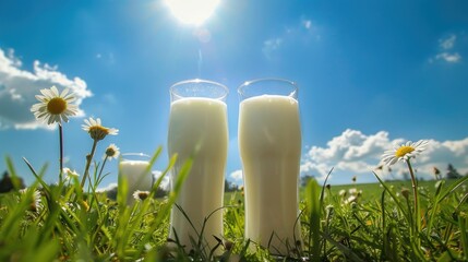 Wall Mural - Celebrate January 11 as National Milk Day