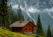 © Rabil - Rustic wooden cabin nestled in the mountains