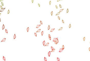 Poster - light green, red vector hand painted texture.