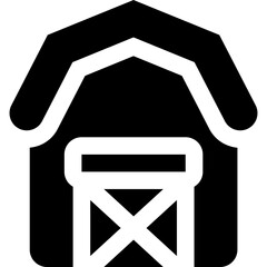 Sticker - barn icon