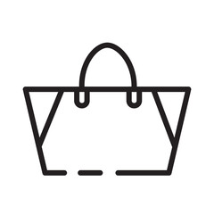 Poster - Bag Fashion Tote Line Icon