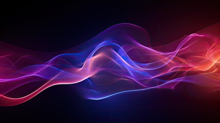 Wall Mural - Abstract Energy Flow Background