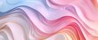 Vibrant Pastel Waves Flowing Abstract Background