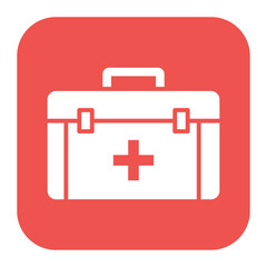 Wall Mural - First Aid Kit icon vector image. Can be used for Natural Disaster.