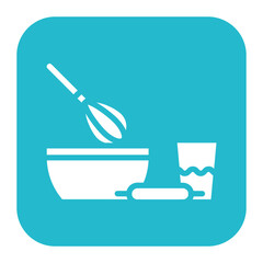 Poster - Baking icon vector image. Can be used for Cleaning and Dusting.