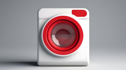 Wall Mural - Laundry symbol icon laundry 3d