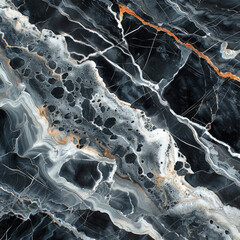 Wall Mural - A closeup of the marble surface, showcasing its intricate patterns and textures. Created with Ai