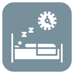 Sticker - Naptime icon vector image. Can be used for Daycare.