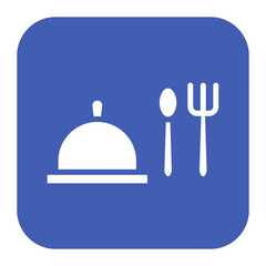 Poster - Catering icon vector image. Can be used for Award Events.