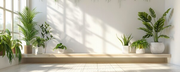 Indoor plants bring life to any room. They can help to improve air quality and create a more relaxing environment.