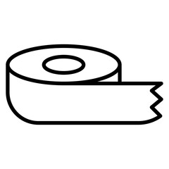 Sticker - Duct Tape vector icon. Can be used for Home Improvements iconset.